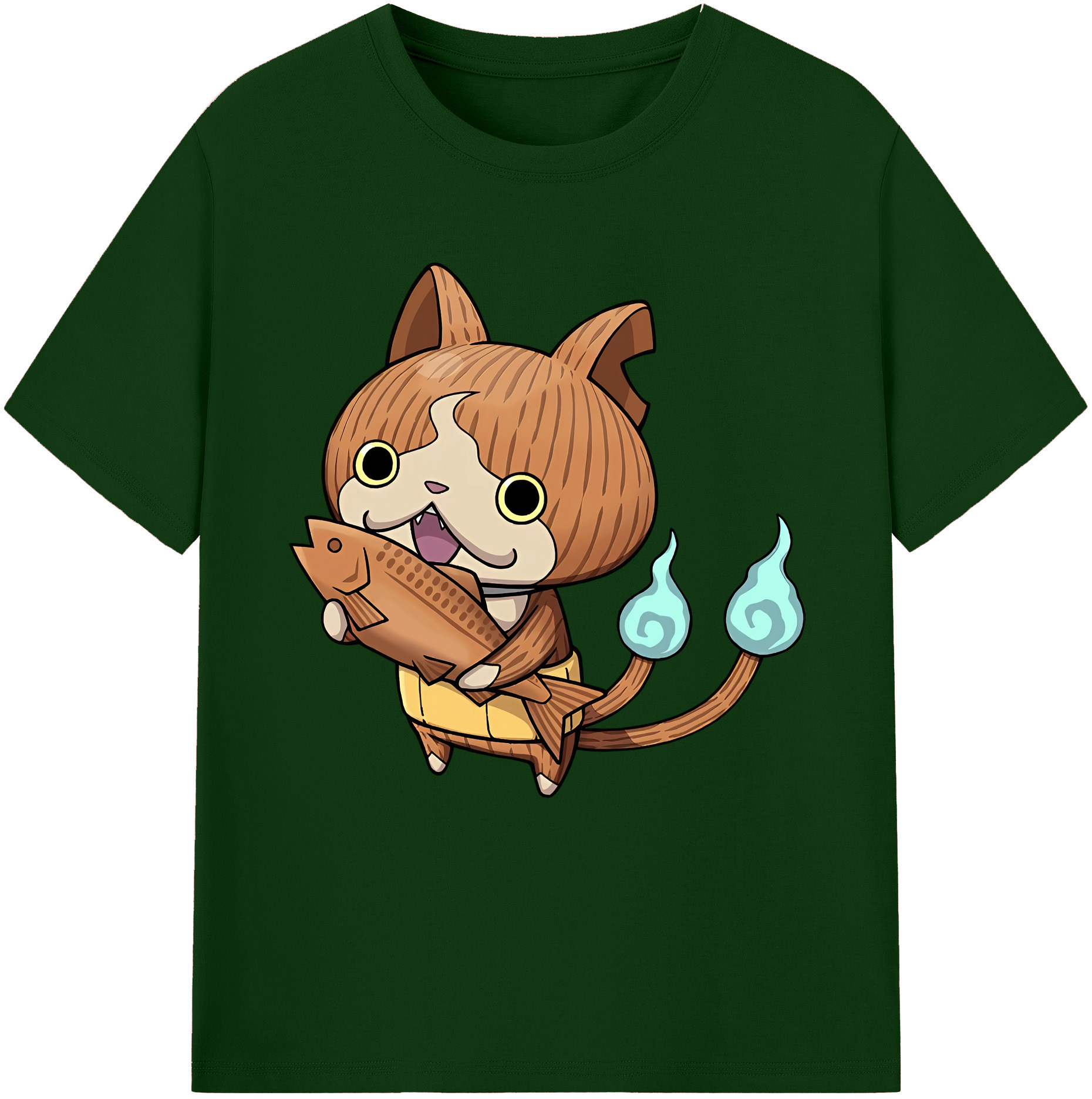 （画像用） 妖怪ウォッチ Yo-kai Watch 綿100％半袖Tシャツ（フロントプリント）